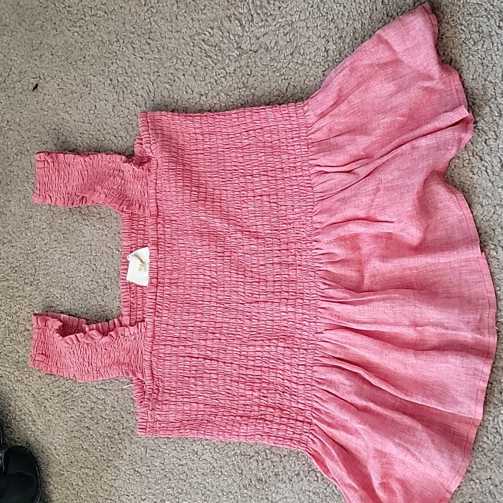 Anthropology Pink Tank Top